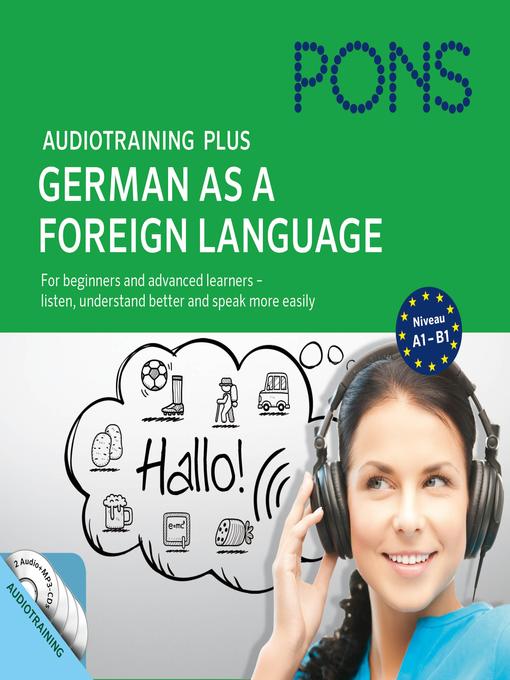 Title details for PONS Audiotraining Plus--German as a Foreign Language by Anke Levin-Steinmann - Available